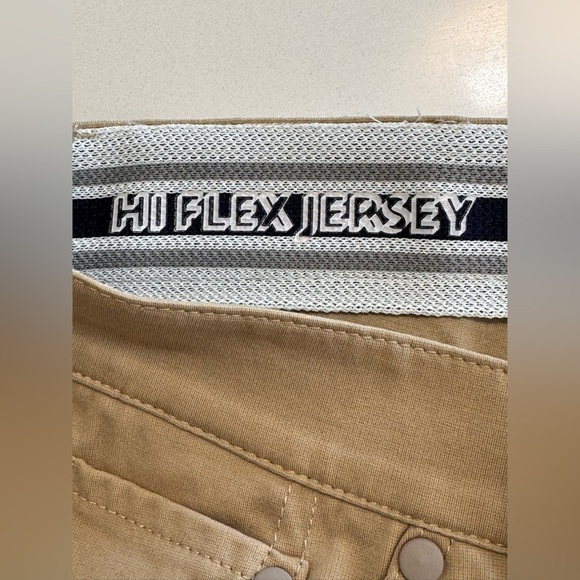 Brax Style CHUCK Men’s Five Pocket Golf Pants Size 34X29 Hi Flex Jersey Tan - Picture 7 of 13